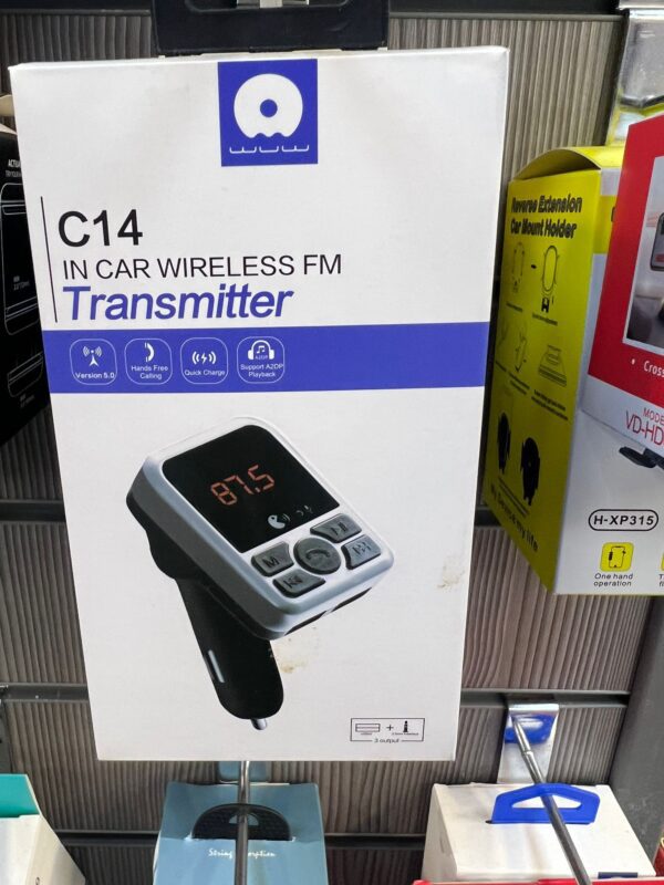 FM transmitter modulator WUW C14 Black