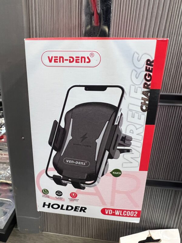 Ven-Dens VD-WLC002 Phone Holder with Wireless Charger